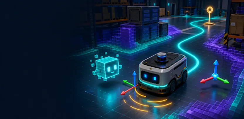 Robot Navigation Visual Guide app showcase artwork